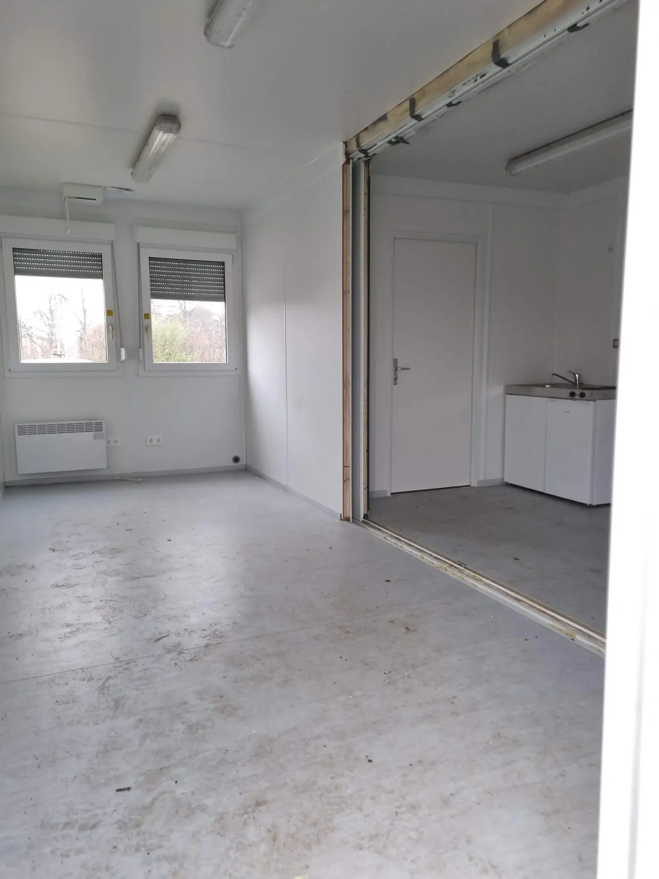 Container-Innenausbau – Boden, Wände und Türen